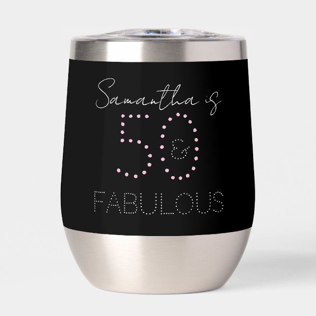 Personalized 50 and Fabulous Birthday (Front)