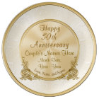 Personalized 50th Anniversary Gift, 3 Text Boxes