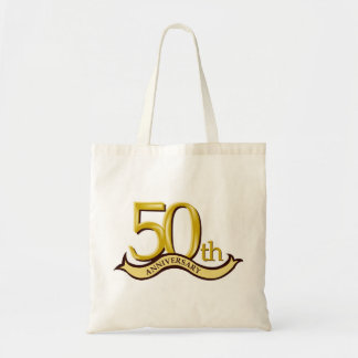 Personalized 50th Anniversary Gift Tote Bag