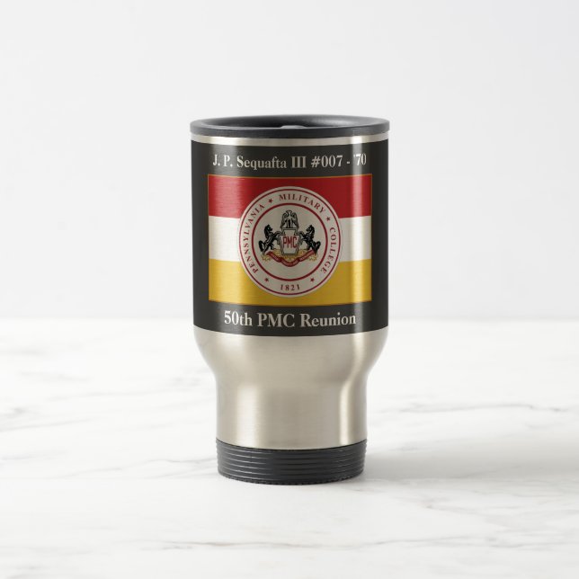 * PERSONALIZED 50th Reunion Mug - two color picks (Center)