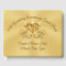 Personalized 50th Wedding Anniversary Guest Book