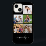 Personalized 5 Photo Collage family, Custom text  Case-Mate iPhone 14 Case<br><div class="desc">Customizable Photo iPhone 14 Case, Photo Collage Gifts for him or her, are the perfect gift for a couple, grandparents, wedding, anniversary, baby, Christmas, valentine's day, mother's day, or father's day! They also make a great gift for friends. *** if you encounter any design problems or need help, you can...</div>