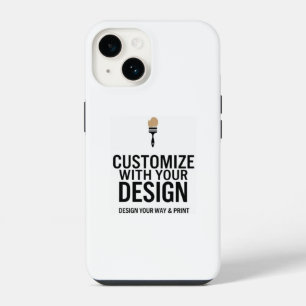 Personalized 5x7" Blank Company Branded Custom iPhone 14 Case