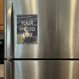 Personalized 5x7 Custom Photo Magnet Refrigerator
