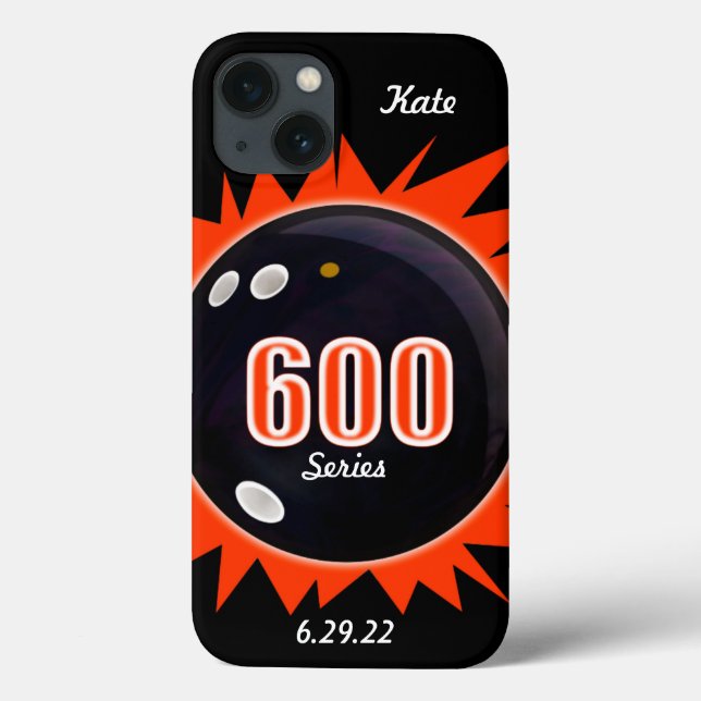 Personalized 600 Bowling Series, Phone Case (Back)