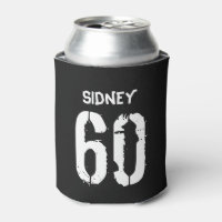 Personalized 60th Birthday Black White Gag Gift