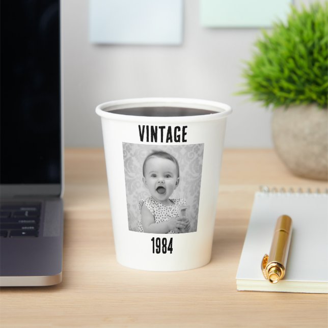 Personalized 60th Birthday Vintage 60th Cups 1965  (Insitu)