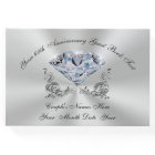 Personalized 60th Wedding Anniversary Guest Book