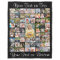 Personalized 67 Photo Collage Custom Colour & Text