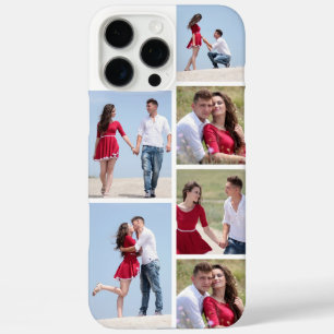 Personalized 6 Photo Collage  iPhone 16 Pro Max Case