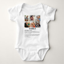 Personalized 6 Photo Collage Family Definition