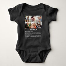 Personalized 6 Photo Collage Family Definition