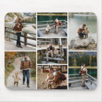 Personalized 7 Photo Mousepad