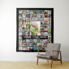Personalized 81 Photo Collage Custom Colour