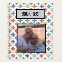 Personalized 8.5 by 11 in planner