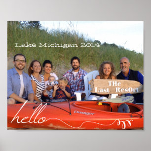 Personalized 8 x 10 Family Photos Poster