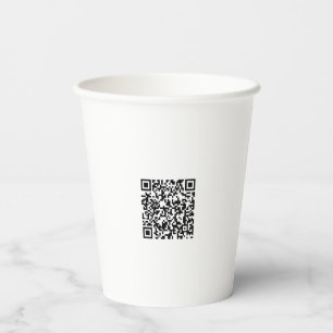 Personalized 8oz Paper Cup without Lid for Events