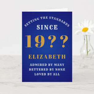 Personalized 90th Birthday 1930s Add Your Name Card