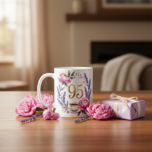 Personalized 95th Birthday Grandma Elegant Mug