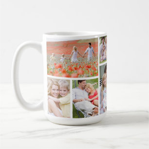 Personalized 9 Family Photo Mug
