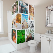 Personalized 9 Photo Collage Template Framed