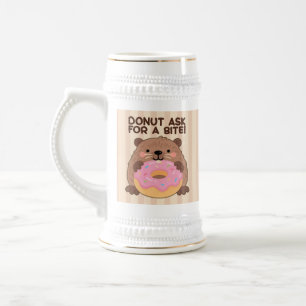 Personalized A fun play on words Castor & Dona Beer Stein