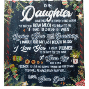 Personalized A Letter To My Daughter From Dad,