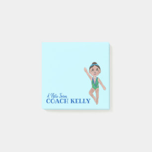 Personalized A Note From Synchro Swim Coach