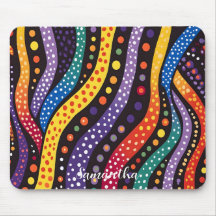 Personalized Aboriginal Dot Painting Themed