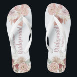 Personalized Abstract Boho Wreath Florals  Flip Flops<br><div class="desc">Personalized Abstract Boho Wreath Florals Flip Flops
The perfect shoes for a boho/bohemian or beach-inspired bride & bridesmaid party.</div>