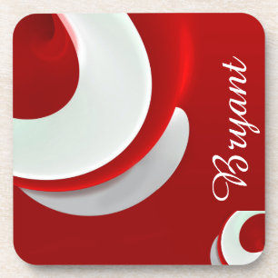 Personalized Abstract Coaster