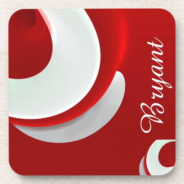 Personalized Abstract Coaster (Front)
