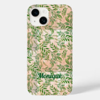 Personalized Abstract Greenery Case-Mate iPhone Ca