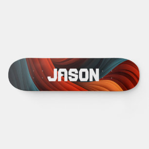 Personalized Abstract Skateboard