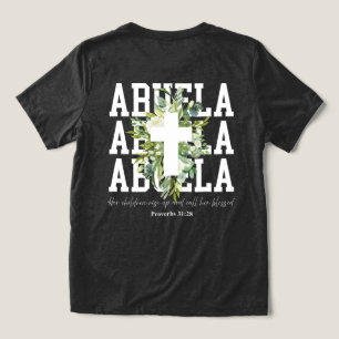 Personalized Abuela Blessed Grandma Shirt