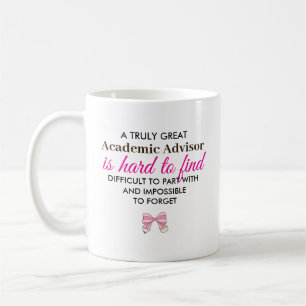Personalized Academic Advisor Appreciation Gift Coffee Mug