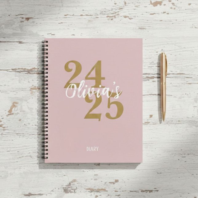 Personalized Academic Diary 2024-2025 Notebook (Creator Uploaded)