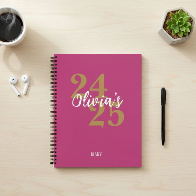 Personalized Academic Diary 2024-2025 Notebook (Creator Uploaded)