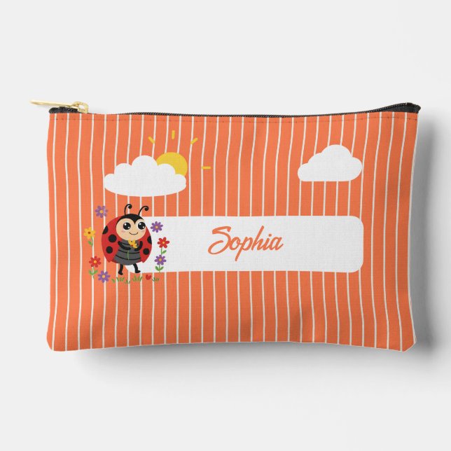 Personalized Accessory Pouch with Custom Name (Front)