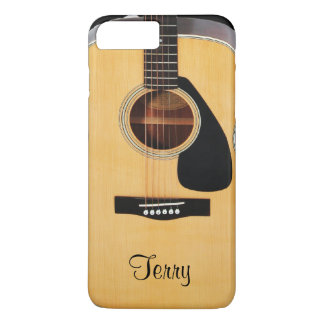 Personalized Acoustic Guitar  iPhone 7 Plus Case