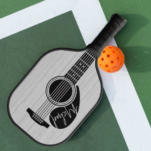Personalized Acoustic Guitar Strings Pickleball Paddle