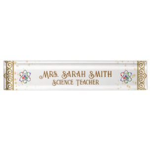 Personalized Acrylic Teacher Desk Sign 2026 Gift