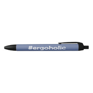 Personalized add name rowers ergoholic fun black ink pen