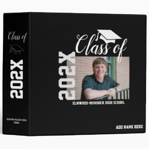 Personalized Add Photo Album Senior Class 2021  Binder