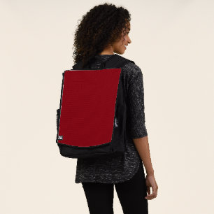 Personalized Add Photo Artwork Burgundy Backpack
