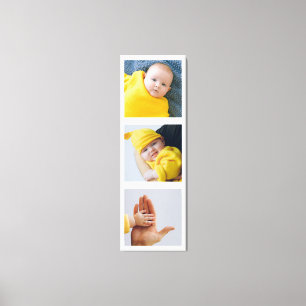 Personalized Add  Photographs Custom Made Canvas Print
