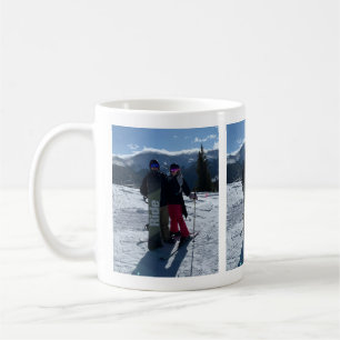 Personalized Add Three Photos  Coffee Mug