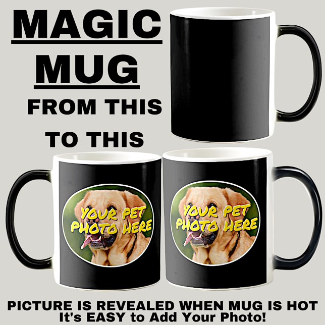 Personalized - Add Your Dog Photo Here - Morphing Magic Mug (Creator Uploaded)