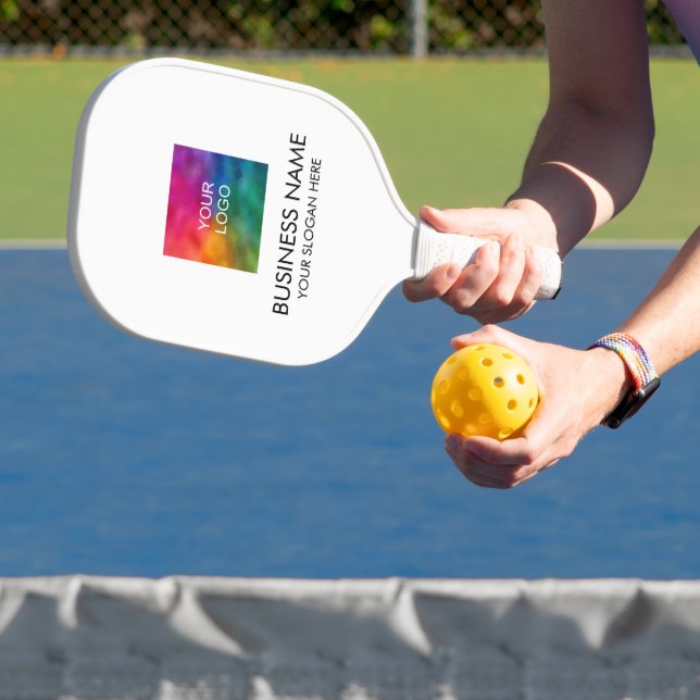 Personalized Add Your Logo Here Business Company Pickleball Paddle (Insitu)
