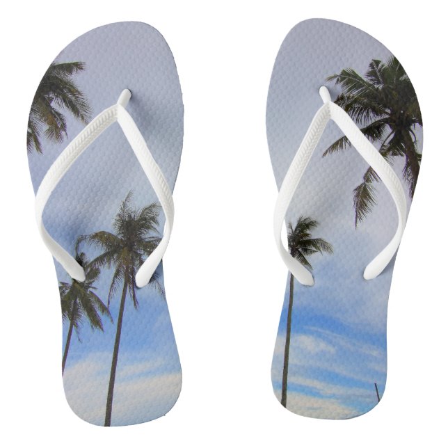 Personalized Add Your Own Image or Photo Flip Flops (Footbed)